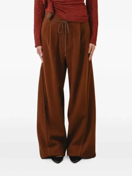 Cu centură pantaloni Muller Of Yoshiokubo maro