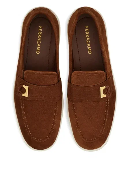 Pantofi loafer Ferragamo maro