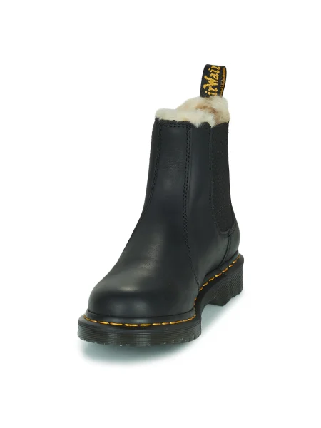 Členková obuv s elastickým prvkom Dr. Martens Leonore čierna