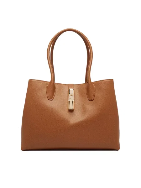 FURLA Shopper táska GOCCIA szépia barna