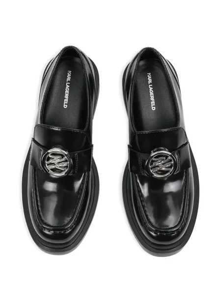 Pantofi loafer Karl Lagerfeld negru