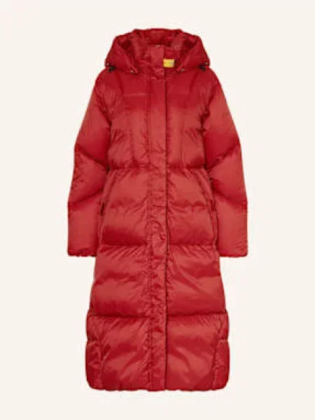 Parajumpers Płaszcz Puchowy Liu Z Odpinanym Kapturem rot czerwony