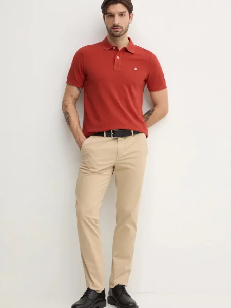 United Colors of Benetton polo majica oranžna