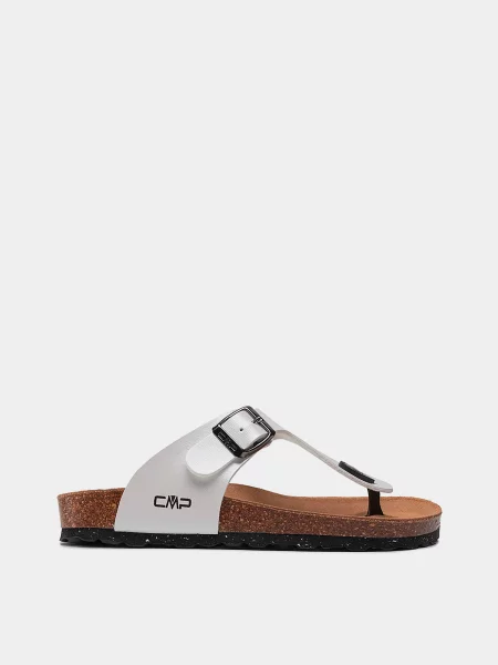 Кожаные вьетнамки Cmp белые