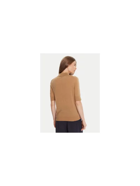 BOSS Polo majica Fidenka Regular Fit bež