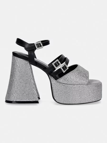Koi Footwear sandále na Felicity Crystal Strappy Heels