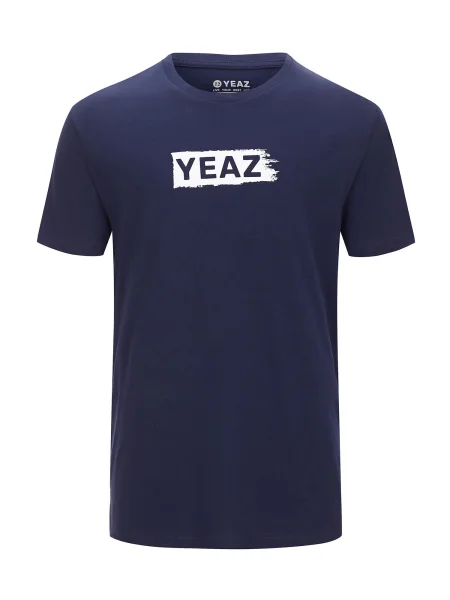 YEAZ Tricou Chay albastru închis alb