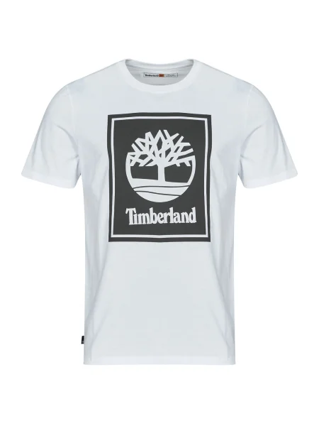 Tricou Timberland scurt alb