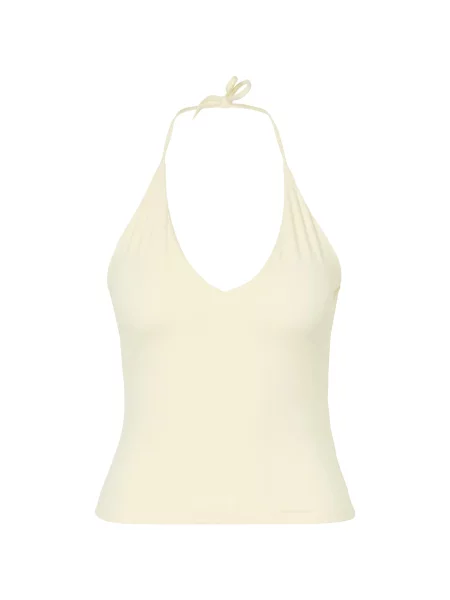 Top Abercrombie & Fitch žlutý