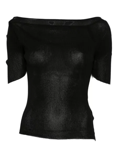 Top Khaite tricotate negru