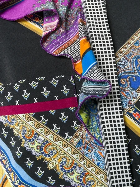 Rochie Etro cu imagine plisată de costum