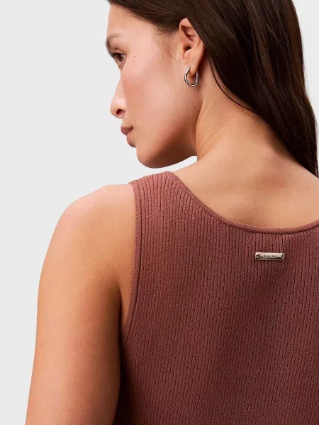 Платье Calvin Klein коричневое