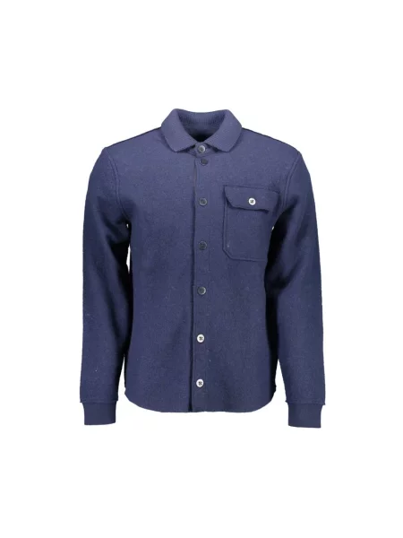 Kardigan Gant wełniany niebieski