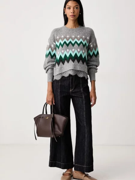 Twinset pulover pentru femei gri