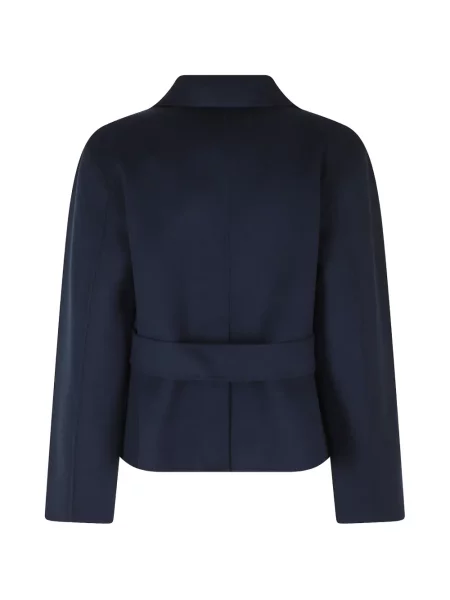 Geacă Weekend Max Mara de lână albastru