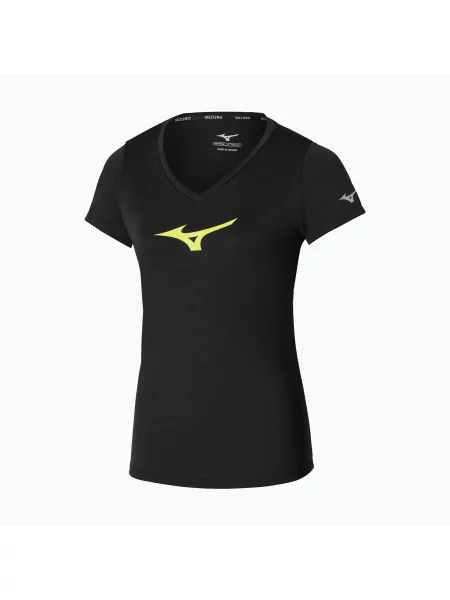 Tricou de alergare pentru femei Mizuno Core Runbird Tee black negru