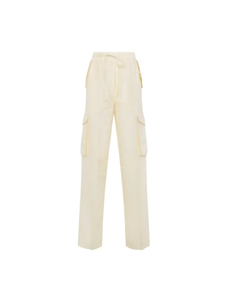 Spodnie cargo Phoebe Philo żółte