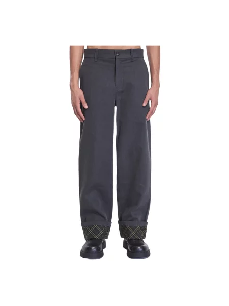 Spodnie Burberry czarne