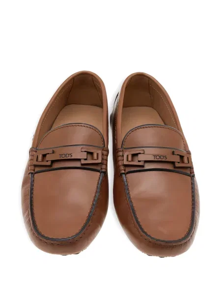 Pantofi loafer Tod's din piele maro