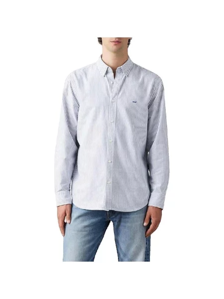 LEVI'S ® Cămașă AUTHENTIC marin / alb murdar albastru
