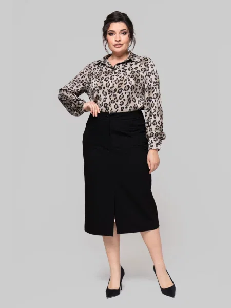 Сорочка All Posa бежевий