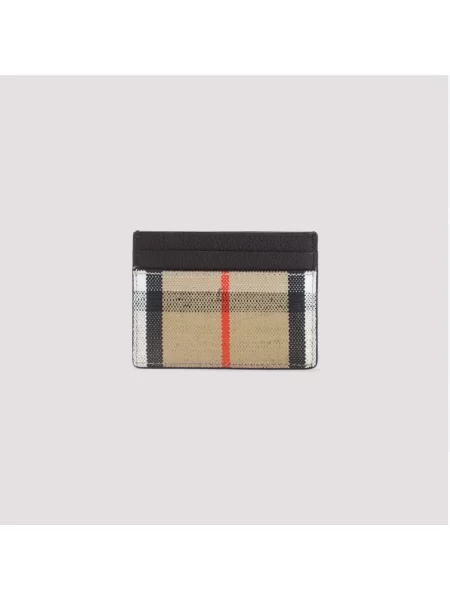 Portfel Burberry skórzany beżowy