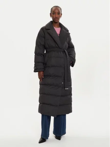 PINKO Зимове пальто Taccuino чорний