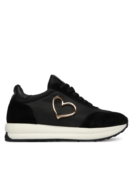 Sneakers LOVE MOSCHINO negru