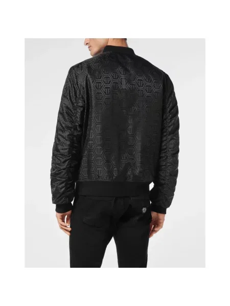 Kurtka bomber Philipp Plein czarny