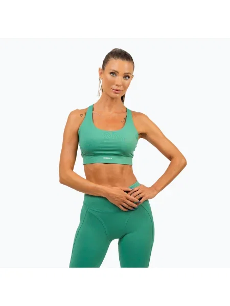 Olcsóbban. NEBBIA Agile fitness melltartó. Méret: M zöld