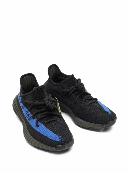Kötött sneaker Adidas Yeezy fekete