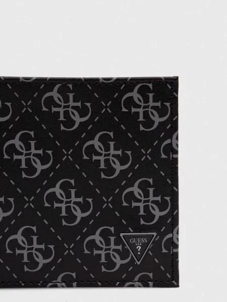 Guess Veľká pánska peňaženka Vezzola Leather Slg SMVELE čierna