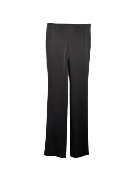 Pantaloni Gucci din satin negru