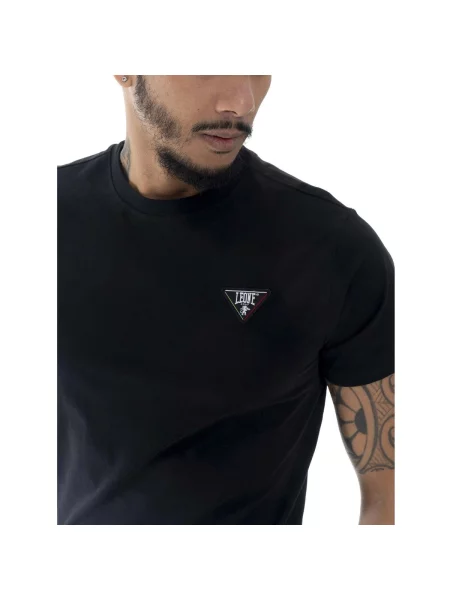 Scurt tricou Leone 1947 cu mâneci scurte negru