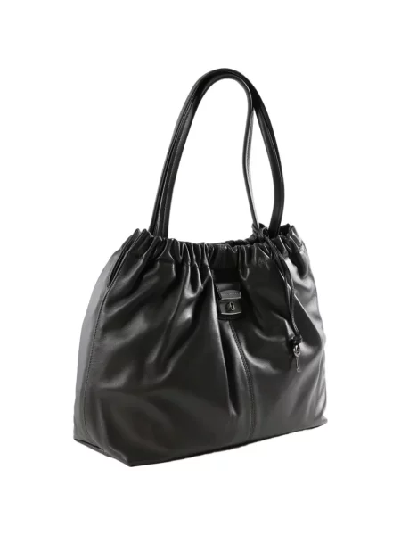 Шопинг чанта Marc Jacobs с волани черно