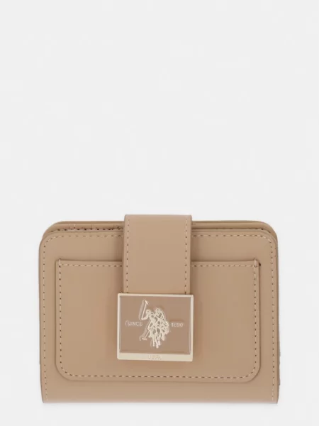 U.S. Polo Assn. portfel MARGARET beżowy