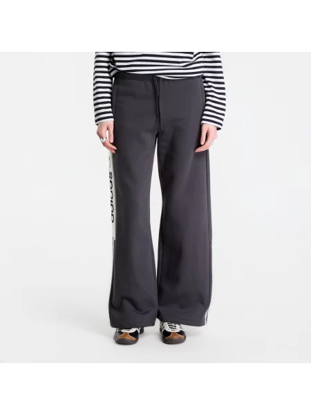 Pantaloni de trening adidas adiSignature NY Wide Leg Sweatpants Utility Black S negru