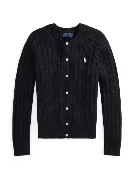 Polo Ralph Lauren kardigán detský čierna