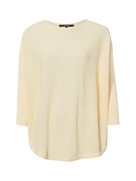 Someday Sweter z zawartością lnu Tiraja Ease Kobiety Sztuczne włókno 36 żółty