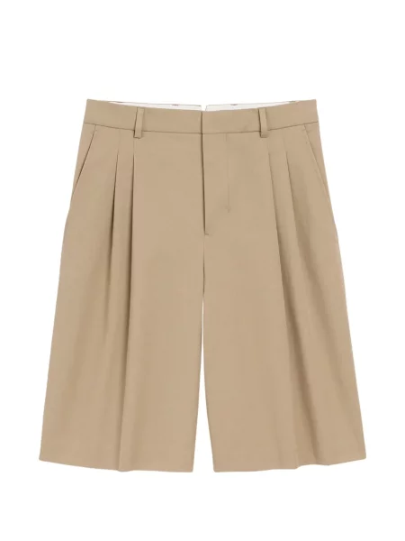 Pantaloni scurți Ami Paris plisate