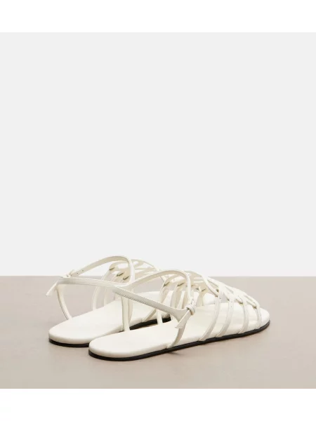 Sandale Loewe din piele alb