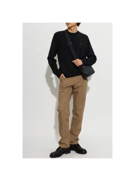 Sweter Burberry czarny