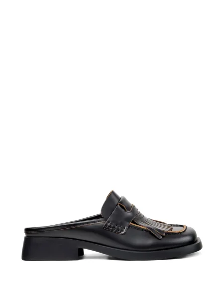 Papuci tip mules Camper negru