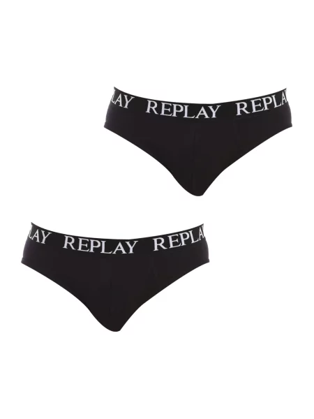 Zestaw majtek Replay czarny
