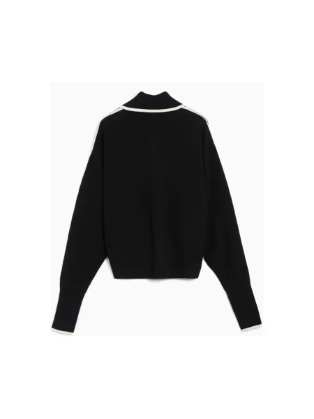 Kardigan Adidas Originals wełniany chunky czarny