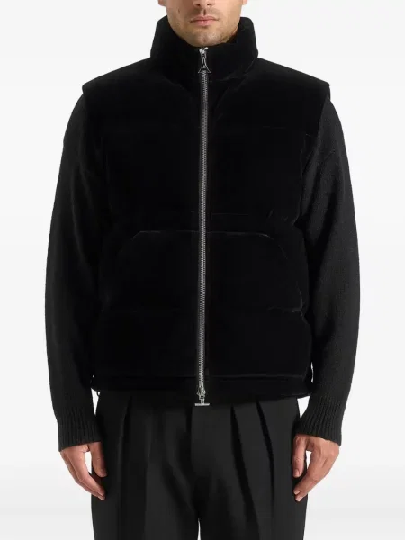 Vestă Manière De Voir de catifea negru