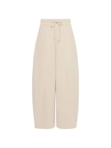 Pantaloni Max Mara din jerseu cu strasuri