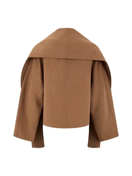 Sweter Max Mara Studio wełniany brązowy