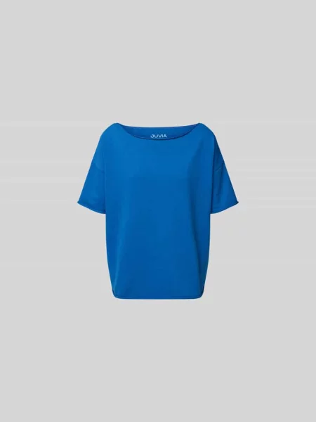 T-shirt z dekoltem w łódkę Juvia
