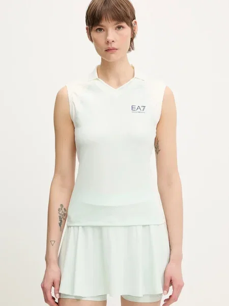 Top Ea7 Emporio Armani biały